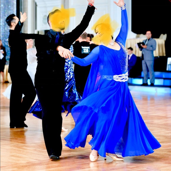 Ballroom Competition dress smooth by Elle - Picture 4 of 4